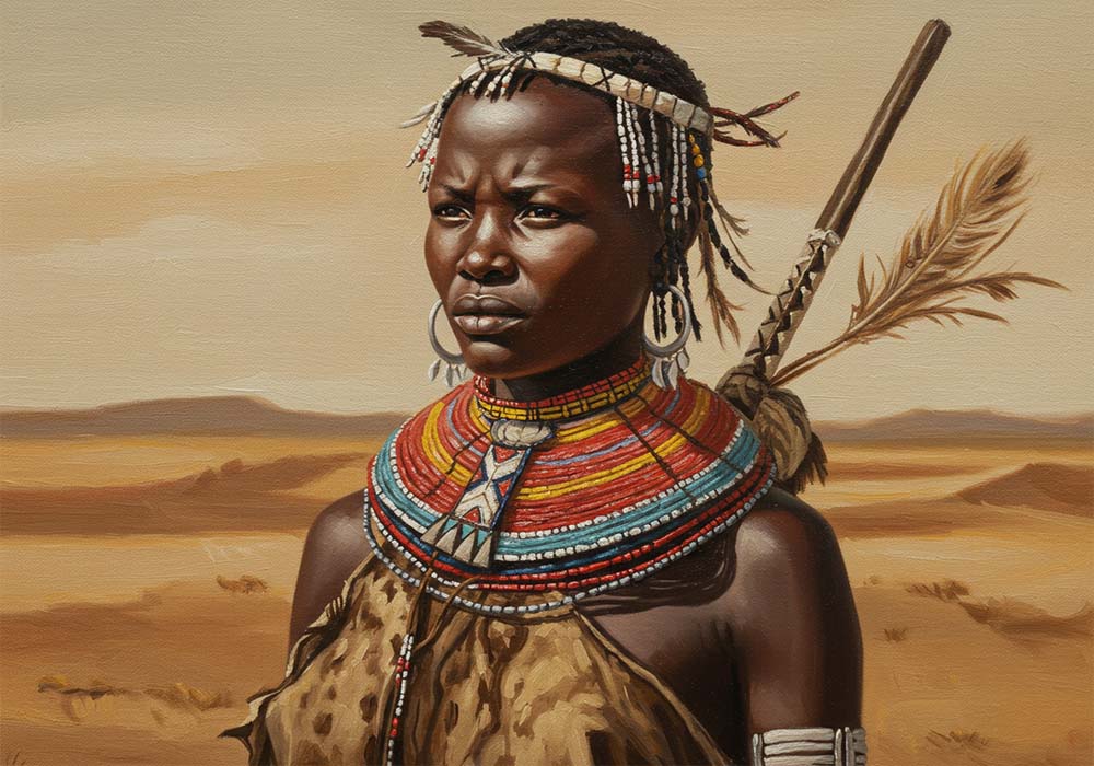 Kazi za sanaa na maonyesho ya kibunifu yaliyochochewa na mazoezi ya kitamaduni ya kunyoosha labia katika historia.